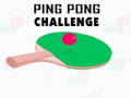 Cluiche Dúshlán Ping Pong ar líne