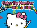 Cluiche Dathú de réir Uimhir le Hello Kitty ar líne