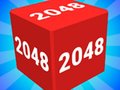 Cluiche 2048 3D ar líne