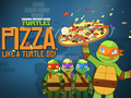 Cluiche Turtúga Ninja: Pizza Mar a Dhéanann Turtar! ar líne