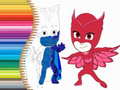 Cluiche Leabhar Dathanna PJ Masks ar líne