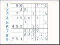 Cluiche Pu puzzle Sudoku Clasaiceach ar líne