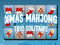 Cluiche Xmas Mahjong Trio Solitaire ar líne