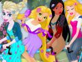 Cluiche Disney Princess Tandem ar líne
