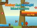 Cluiche Survival ar Oileán Fireboy agus Watergirl ar líne