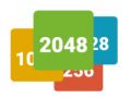 Cluiche 2048 ar líne