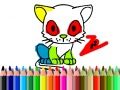 Cluiche Ar ais chuig na scoile: Dathú cat ar líne