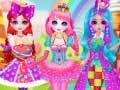Cluiche Banphrionsa Candy Milis Cosplay ar líne