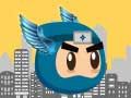 Cluiche Flappy Superhero Dunk ar líne