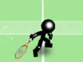 Cluiche Tennis Stickman 3D ar líne