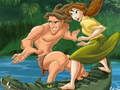 Cluiche Bailiúchán puzail Tarzan ar líne