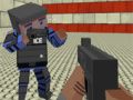 Cluiche Cogadh na Gangster Blocky ar líne