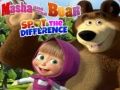 Cluiche Masha agus an Bear: Faigh na difríochtaí ar líne Cluiche Masha agus an Bear: Faigh na difríochtaí ar líne