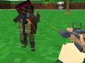 Cluiche Zombie Bloca agus Luchtú Feithicle ar líne