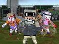 Cluiche Comhoibriú Aréna Pixel 3D: Maireachtáil Zombie ar líne