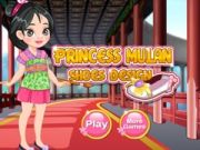 Cluiche Dearmad bróga na prionsa Mulan ar líne Cluiche Dearmad bróga na prionsa Mulan ar líne