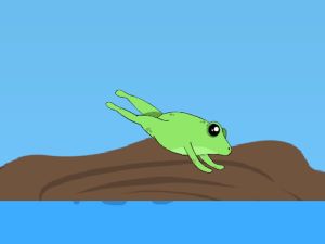 Cluiche Hop froggy ar líne