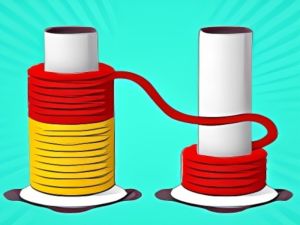 Cluiche Sórtáil dath rópa 3D ar líne