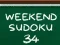 Cluiche Sudoku Deireadh Seachtaine 34 ar líne