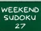 Cluiche Sudoku na Seachtaine 27 ar líne
