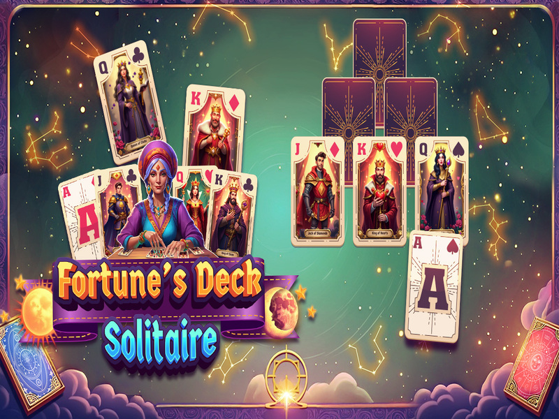 Cluiche Solitaire deic Fortune ar líne