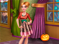 Cluiche Dove Halloween: Cuir gúna ar Dolly ar líne