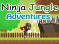 Cluiche Eachtraí Ninja sa jungle ar líne