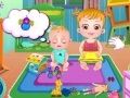 Cluiche Baby Hazel: Cúram de Deartháireacha ar líne