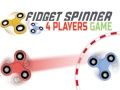 Cluiche Fidget Spinner do 4 Imreoirí ar líne