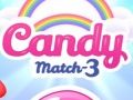 Cluiche Candy Match 3 ar líne