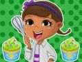 Cluiche Dottie Doc McStuffins: Déantóir Cupcake ar líne