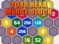 Cluiche 2048 Bloc Comhoibrithe Hexa ar líne
