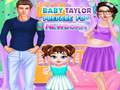 Cluiche Baby Taylor ag ullmhúchán do leanbh nua-aoibhinn ar líne