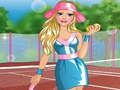 Cluiche Gúna Tenis Barbie ar líne