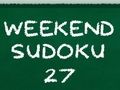 Cluiche Sudoku na Seachtaine 27 ar líne