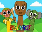 Cluiche Céim sprunki brainrot ar líne