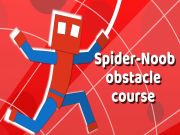Cluiche Cúrsa Bacainní Spider-Noob ar líne