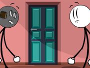Cluiche Doirse agus oileán Stickman ar líne