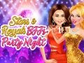 Cluiche Réaltaí & Ríoga BFF: Oíche Párta ar líne
