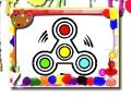 Cluiche Leabhar Dathanna Fidget Spinner ar líne