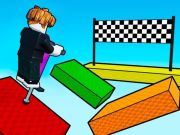 Cluiche OBBY: Pogo Parkour! ar líne