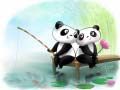 Cluiche Sliding Panda ar líne