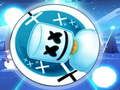 Cluiche Hop Ball 3D: Balla Ag Rince ar Bóthar Cloch Marshmello ar líne