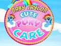 Cluiche Baby Taylor: Cúram Ponaithe Milis ar líne