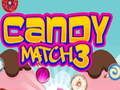 Cluiche Candy Match 3 ar líne