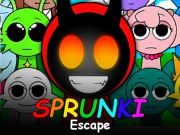 Cluiche Éalú 3D Sprunki ar líne