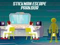 Cluiche Éalú Stickman: Parkour ar líne