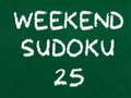 Cluiche Sudoku na deireadh seachtaine 25 ar lĂne Cluiche Sudoku na deireadh seachtaine 25 ar lĂne