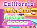Cluiche Oideas Maki California ar líne