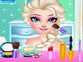 Cluiche Elsa: Maisiú Gúna agus Makeup ar líne
